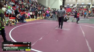 105 lbs Quarterfinal - Randall Fletcher, Tennessee Valley Wrestling vs Aaron Land, Arab Youth Wrestling