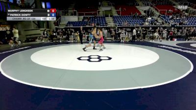 132 lbs Champ. Rd Of 128 - Murphy Lengkeek, MI vs Patrick Dowty, IN