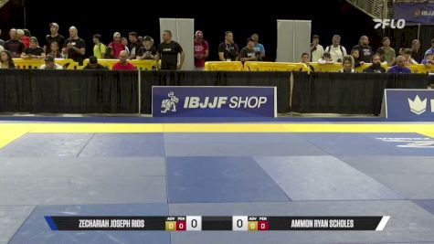 Zechariah Joseph Rios vs Ammon Ryan Scholes 2026 Pan Kids Jiu-Jitsu IBJJF Championship