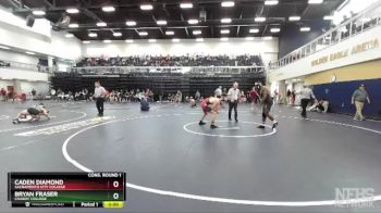 157 lbs Cons. Round 1 - Bryan Fraser, Chabot College vs Caden Diamond, Sacramento City College