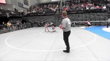 135 lbs Cons. Round 1 - Hailey Pedersen, Hillcrest vs Daniela Martinez, Stansbury