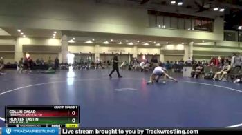 182 lbs Champ Round 1 (16 Team) - Collin Casad, Terre Haute South (2) vs Hunter Eastin, MXW Black