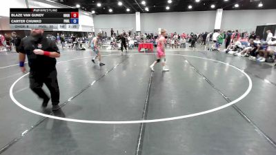 138 lbs Blaze Van Gundy, Ohio Gray vs Carter Chunko, Pennsylvania Blue