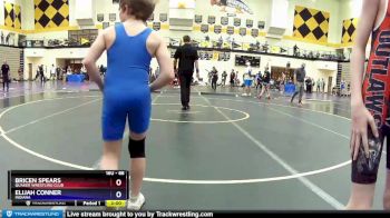 88 lbs Round 1 - Bricen Spears, Quaker Wrestling Club vs Elijah Conner, Indiana