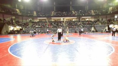 41-43.8 lbs Rr Rnd 1 - Delilah Dawson, Richmond Hill Wrestling Club vs Jean Yun, Level Up Wrestling Center