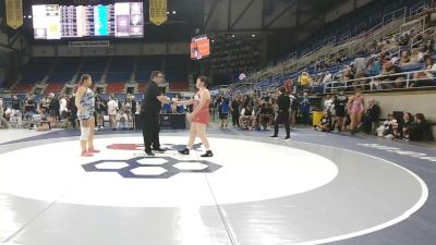 235 lbs Cons. Semis - Peyton Mullin, New York vs Jasmine Enriquez, Illinois