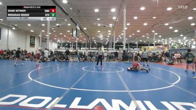 91 lbs Rr Rnd 3 - Dane Witmer, Team Nauman Wrestling Club - MS vs Brennan Reber, Keystone Krush - MS