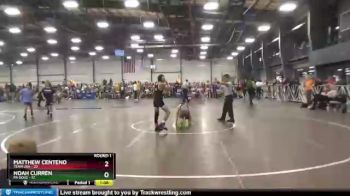 92 lbs Round 1 - Noah Curren, PA Gold vs Matthew Centeno, Team USA