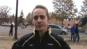 Jenny Barringer of Colorado after 2009 Mountain Regional