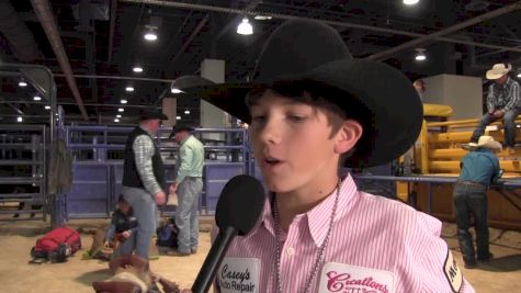 Avery Mullins Handles The Pressure Of The 2017 Junior NFR To Take The Title