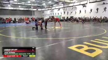 197 lbs Round 2 (8 Team) - Jarrod Setliff, Otterbein vs Josh Nowak, University Of Wisconsin - White Water