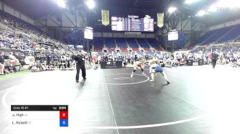 122 lbs Cons 16 #1 - Jill High, Kansas vs Lindsey Rywolt, Connecticut