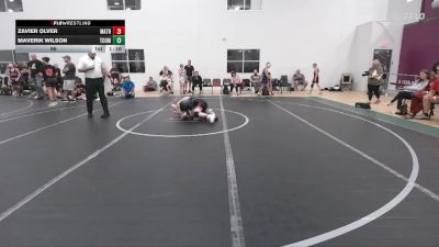 96 lbs Round 1 (6 Team) - Maverik Wilson, The Compound vs Zavier Olver, Mat Assassins Red