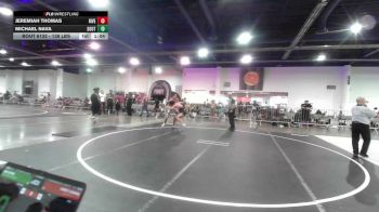 138 lbs Quarterfinal - Jeremiah Thomas, Riverside Rascals vs Michael Nava, Southwest Stallions WC