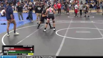 170 lbs Champ. Round 1 - Jeremy Han, Etiwanda vs Ajay Venegas, Downey