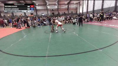 120 lbs Quarters - Victoria Black, Cashmere Wrestling Club vs Nevaeh Lavarias, Team Hawaii