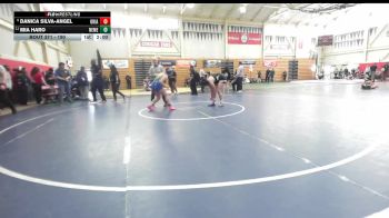 190 lbs Champ. Round 2 - Mia Haro, Newark Memorial vs Danica Silva-Angel, Ukiah