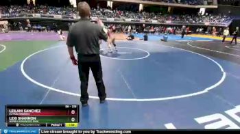 5A - 215 lbs Semifinal - Leilani Sanchez, El Paso Andress vs Lexi Shannon, Humble Kingwood Park