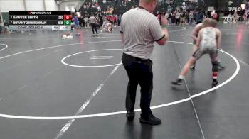 132 lbs Cons. Round 5 - Bryant Zimmerman, Nebraska Elite Wrestling vs Sawyer Smith, 2TG