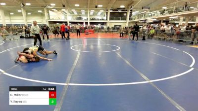 91 lbs Consi Of 8 #1 - Colton Miller, Doughboys WC vs Yovani Reyes, BTS Providence