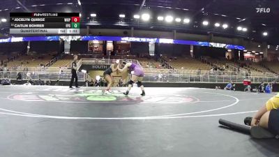120 lbs Quarterfinal - Caitlin Bohrer, Ft Pierce Central vs Jocelyn Quiroz, Winter Springs