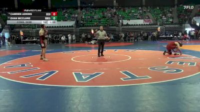 1A-4A 175 Cons. Semi - Camden Adkins, Deshler vs Evan Mcclure, Westminster Christian Academy