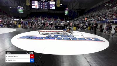 120 lbs Rnd Of 64 - Brett Swenson, MN vs Andrew Bonita, NJ