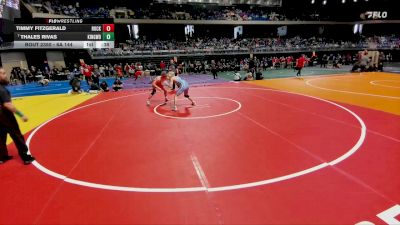 6A 144 lbs Cons. Semi - Thales Rivas, Humble Kingwood vs Timmy Fitzgerald, Rockwall