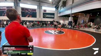 106 lbs Semifinal - Liam Urick, Coppell Stars Wrestling Club vs Joshua Kemp, Bandit Combat Sports