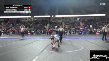 90 lbs Cons. Round 1 - Olivia Diffenbaugh, Mulvane vs Harper Rose, Jr Wildcats