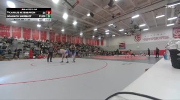 165 lbs Champ. Round 2 - Charlie Hixenbaugh, Douglas County vs Dominick Martinez, Fort Lupton