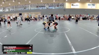 56 lbs Round 3 - Beau McKeown, Mat Assassins Red vs Jacob Nelson, Rangers WC