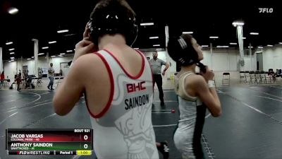 115-120 lbs Round 5 - Jacob Vargas, Colonial Pride vs Anthony Saindon, Unattached