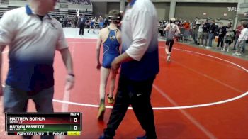 95 lbs Cons. Round 1 - Matthew Bothun, UNITED vs Hayden Bessette, Big Lake