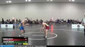 141 lbs Quarters & 1st Wb (16 Team) - Robbie Precin, North Central vs Hayden Brown, Johnson & Wales (RI)