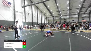 116 lbs 3rd Place - Charlie Wheeler, Mat Rats Rebooted vs Gracylenn Watts, Mat Demon WC