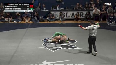 150 lbs Benjamin Koch, Blair Academy vs Nicholas Schwartz, Delbarton School