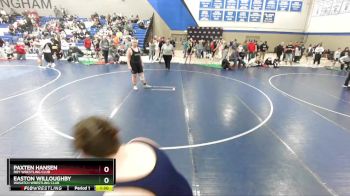 285 lbs Cons. Round 2 - Easton Willoughby, Wasatch Wrestling Club vs Paxten Hansen, Roy Wrestling Club