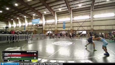 130 lbs Quarterfinal - Joshua Kawaiaea, Hawaii vs Kaden Martineau, Utah