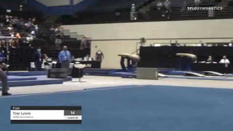 Tzar Lyons - Floor, 5280 Gymnastics - 2021 USA Gymnastics Development Program National Championships