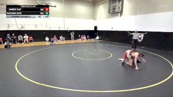 133 lbs Champ. Round 2 - James Day, Wabash vs Nathan Hite, Manchester