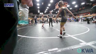 64 lbs Final - Jarod Smith, Tecumseh Youth Wrestling vs Gus Green, Tuttle Wrestling