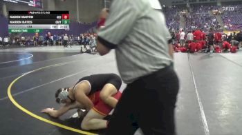 184 lbs Quarters & 1st Wb (16 Team) - Kaiden Bates, Campbellsville (Ky.) vs Kaden Martin, Arizona Christian University