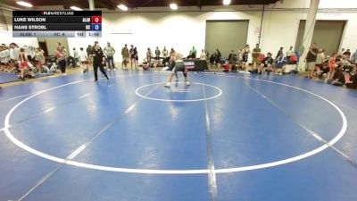155 lbs Luke Wilson, Alabama vs Hans Strobl, North Carolina