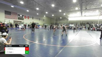 165 lbs Cons. Round 3 - Timothy Field, Sublime vs Isaac Grieve, Salt Lake City
