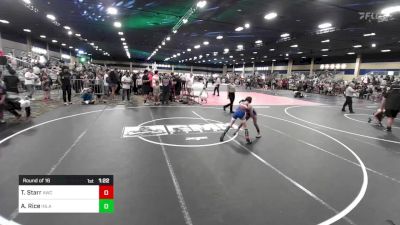 78 lbs Round Of 16 - Thomas Starr, Awc vs Azyah Rice, Inland Elite