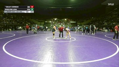 155 lbs Consi Of 4 - Sulay Cornejo, Ernest Righetti vs Joselynn Luna, Selma