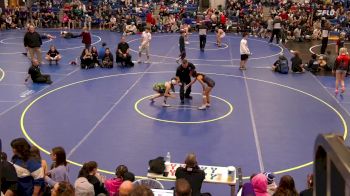 100 lbs 1st Place Match - Anabelle Wessel, Alexander vs Damarielys Cruz, Dunkirk