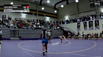 140 lbs Placement Matches (8 Team) - Ava Spence, Richmond Hill HS vs Layla-rene Lomax, McEachern
