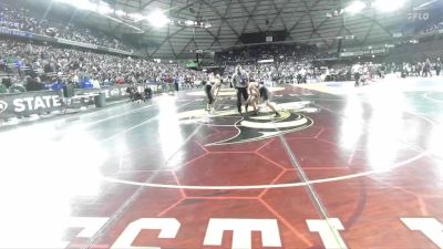 Boys 3A 132 lbs Champ. Round 2 - Aiden Gerrard, Hermiston vs Jayden Martinez, Hermiston